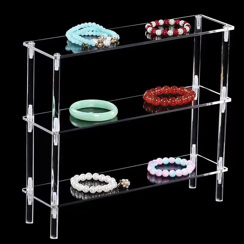 Vertical Acrylic Display Riser - Pop Display Shelf บทวิจารณ์และราคา