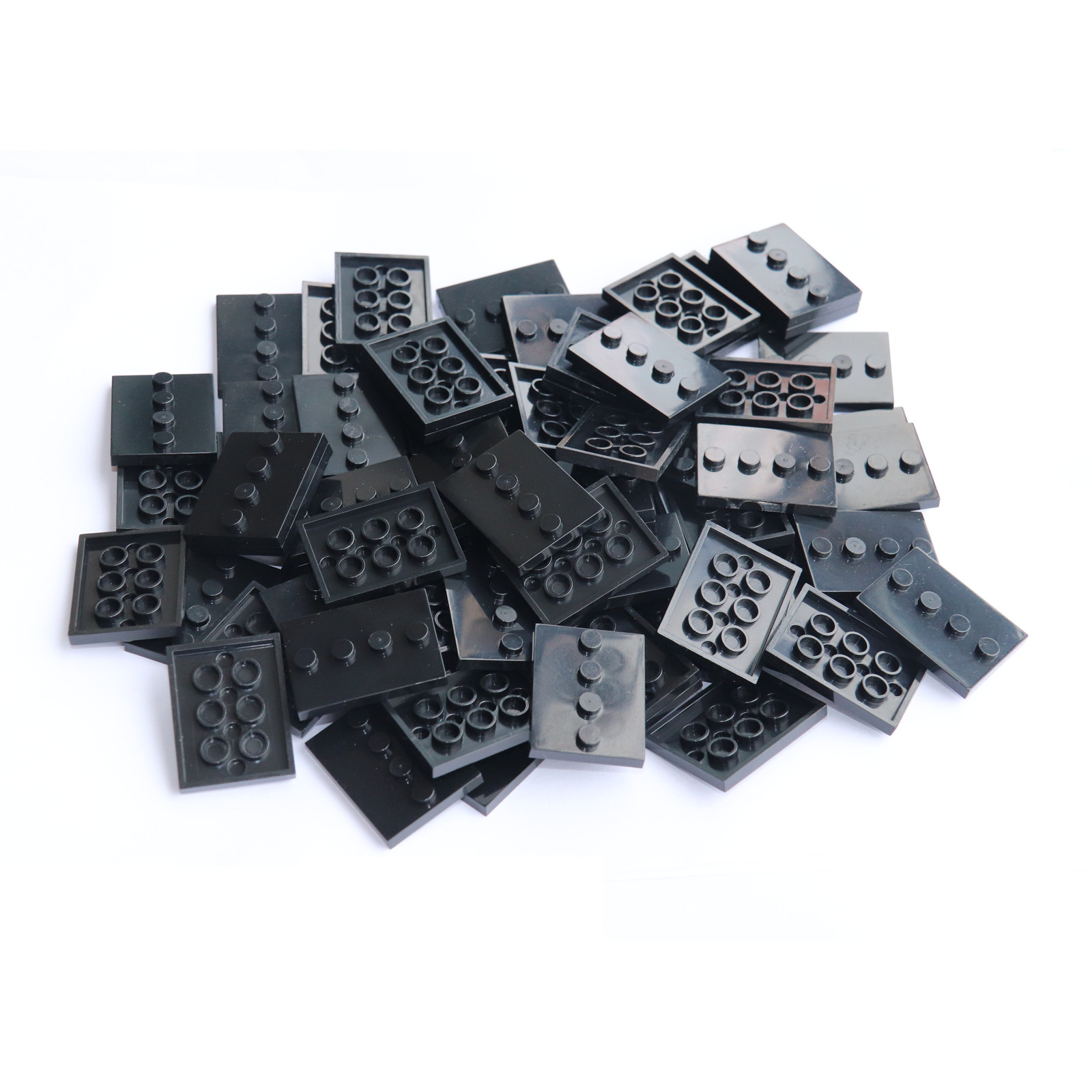 50pc 100pcs Plates Parts Tile  - Lego Minifigure Holder บทวิจารณ์และราคา