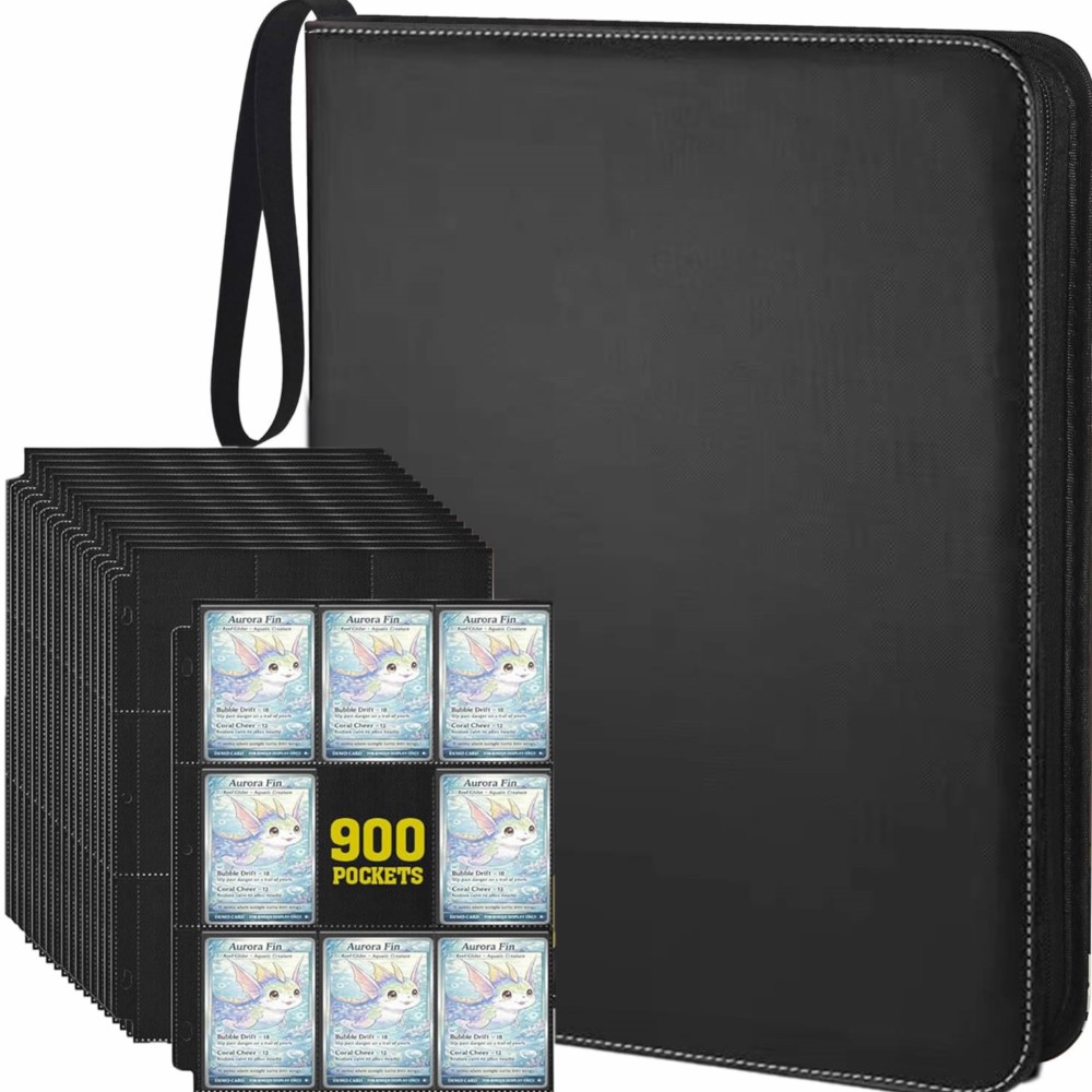 900 Pockets Card Binder Album  - Trading Card Binder บทวิจารณ์และราคา