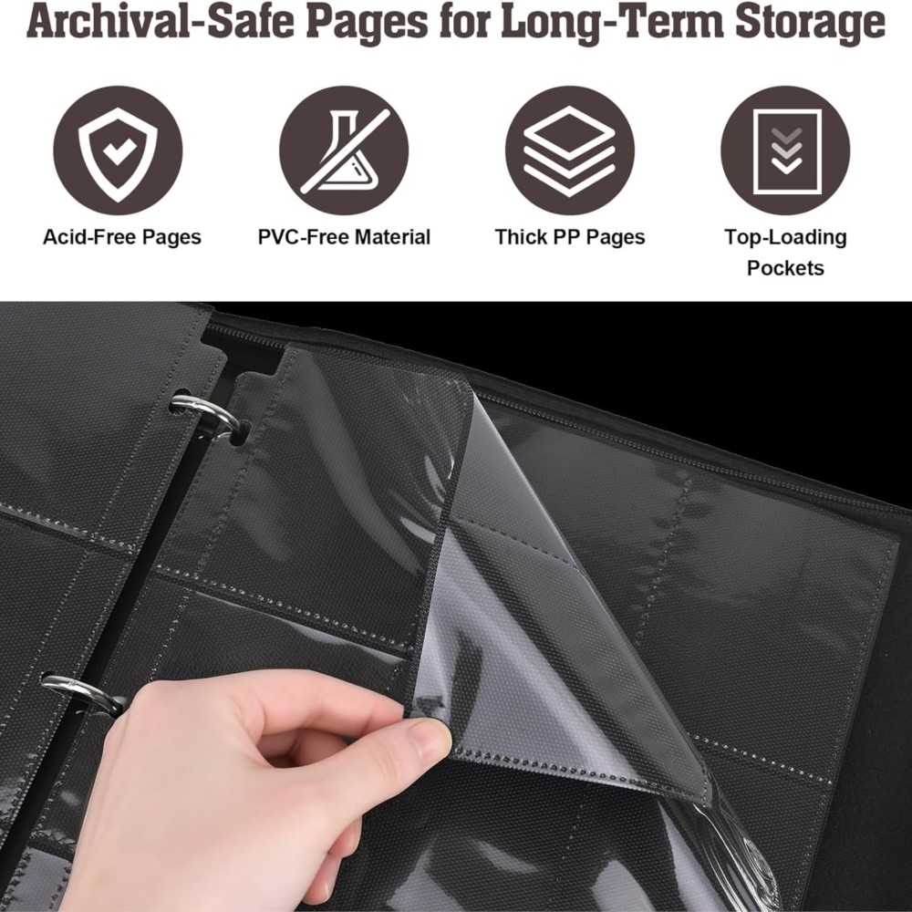 900 Pockets Card Binder Album  - Trading Card Binder บทวิจารณ์และราคา