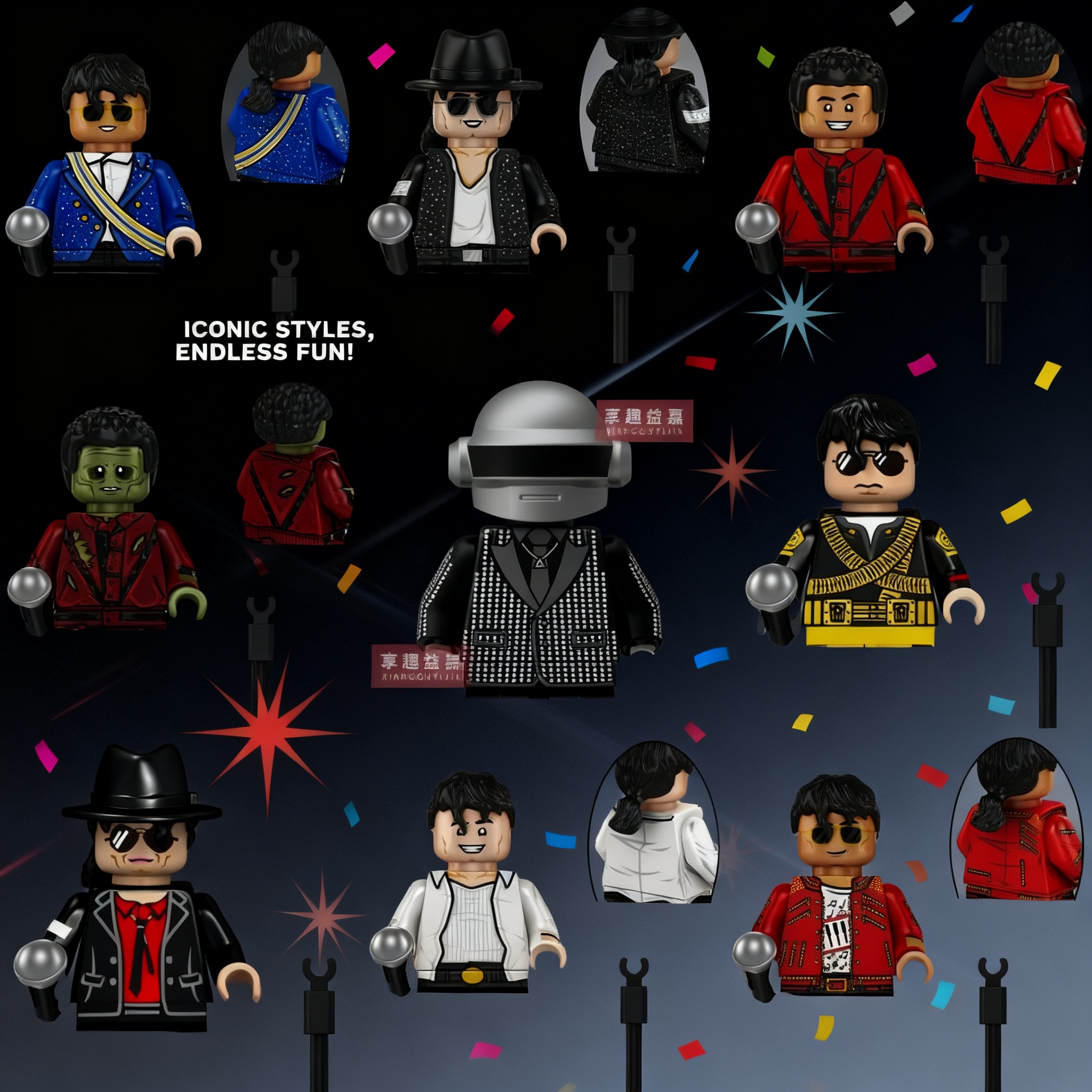 Michael Jackson Building Block - Building Block Mini บทวิจารณ์และราคา