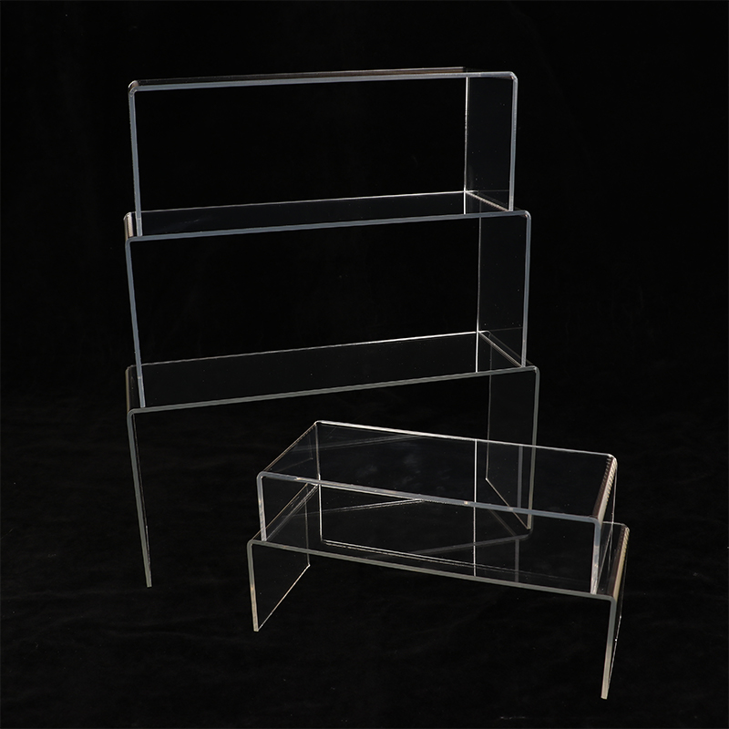 U-shaped Clear Acrylic Display - Display Risers Set บทวิจารณ์และราคา