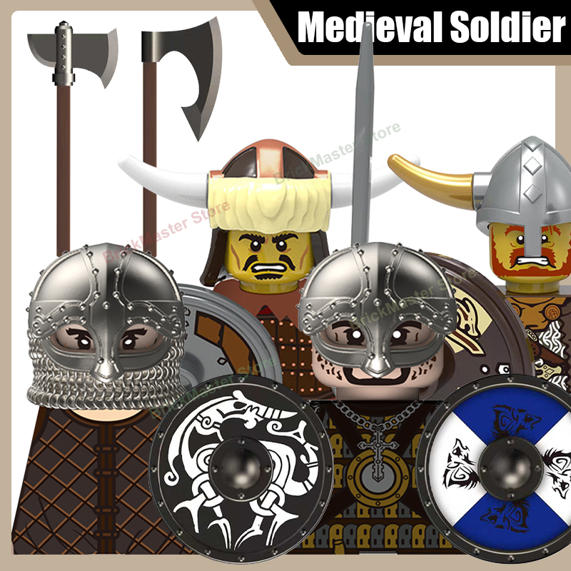 Medieval Military Viking Warri - Lego Minifigure Holder บทวิจารณ์และราคา