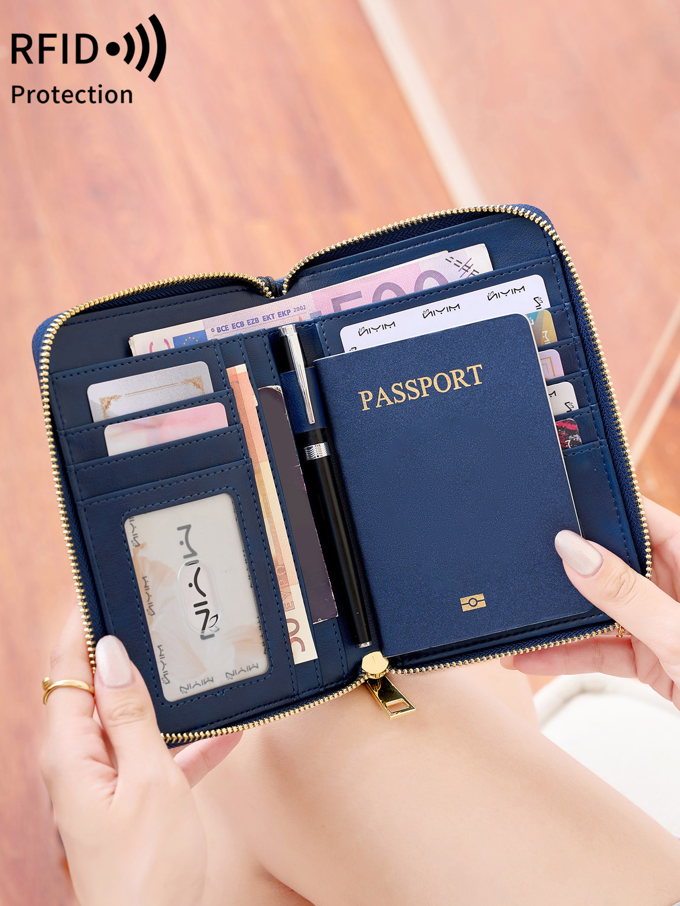 RFID Shielded Passport Holder  - Card Top Loader บทวิจารณ์และราคา