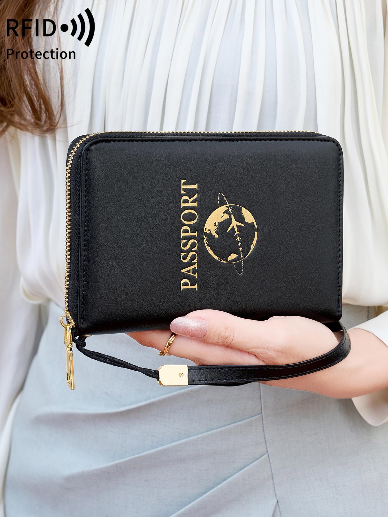 RFID Shielded Passport Holder  - Card Top Loader บทวิจารณ์และราคา
