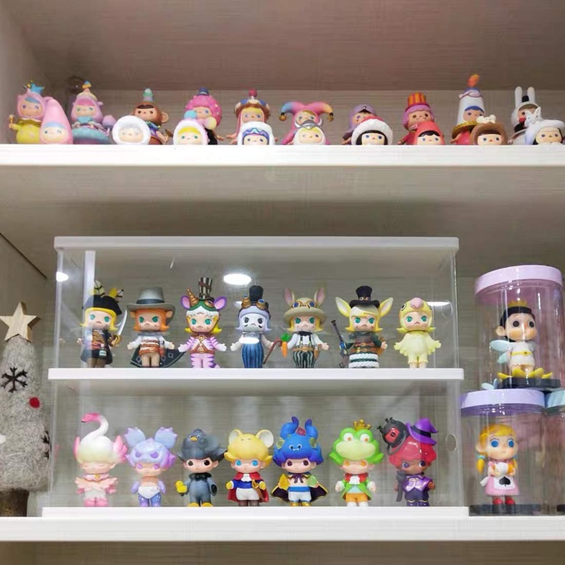 1-4 Tier Acrylic Display Case  - Funko Pop Protector บทวิจารณ์และราคา