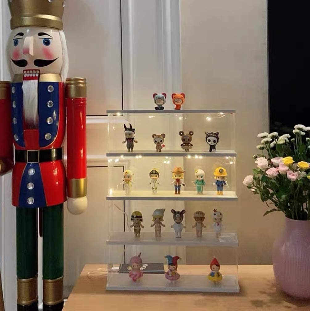 1-4 Tier Acrylic Display Case  - Funko Pop Protector บทวิจารณ์และราคา