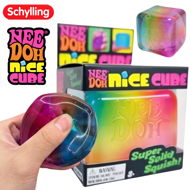 Schylling NeeDoh Rainbow Cube  - Fidget Cube Original บทวิจารณ์และราคา