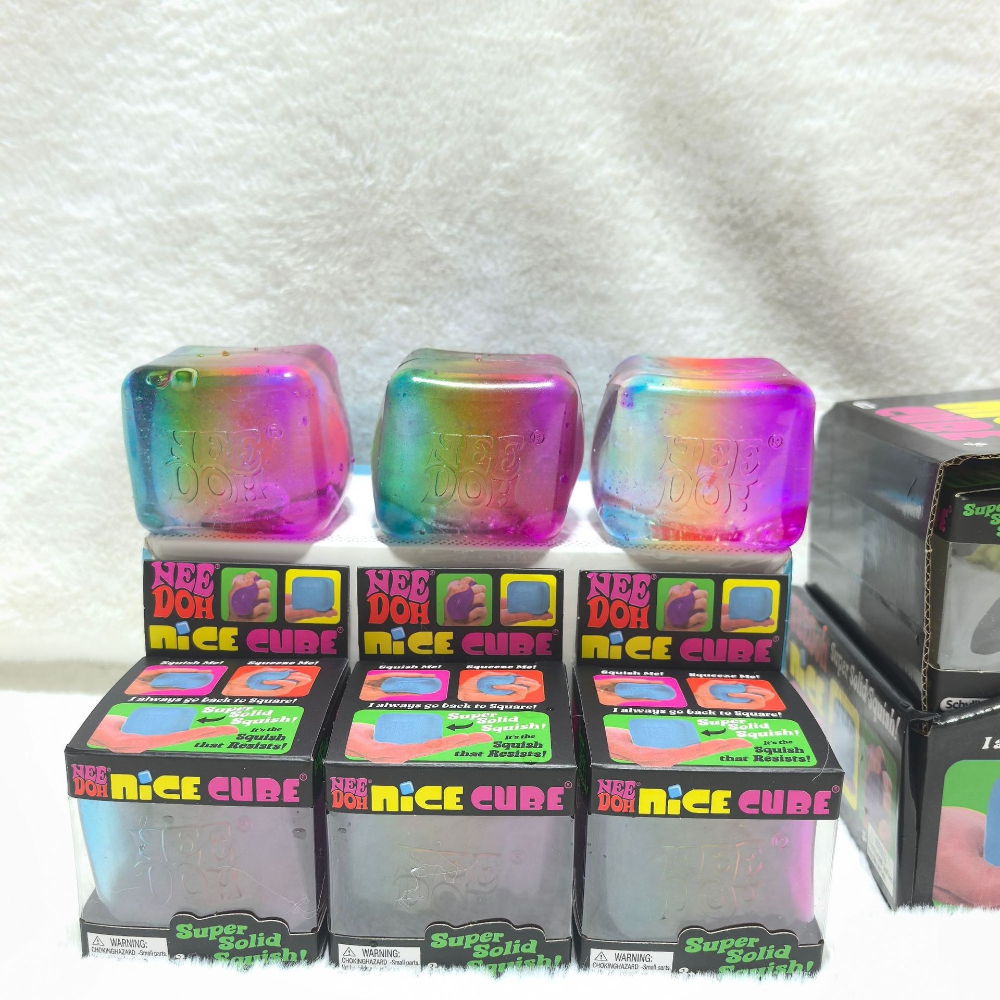 Schylling NeeDoh Rainbow Cube  - Fidget Cube Original บทวิจารณ์และราคา