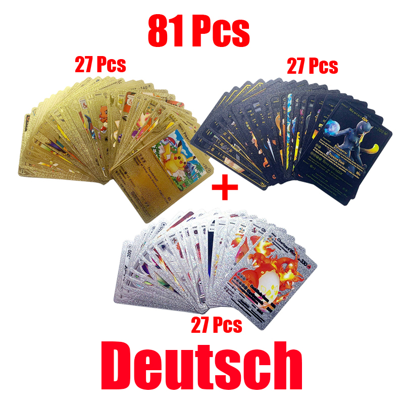 81-15Pcs Pokemon Cards Gold Si - Pokemon Binder Card บทวิจารณ์และราคา