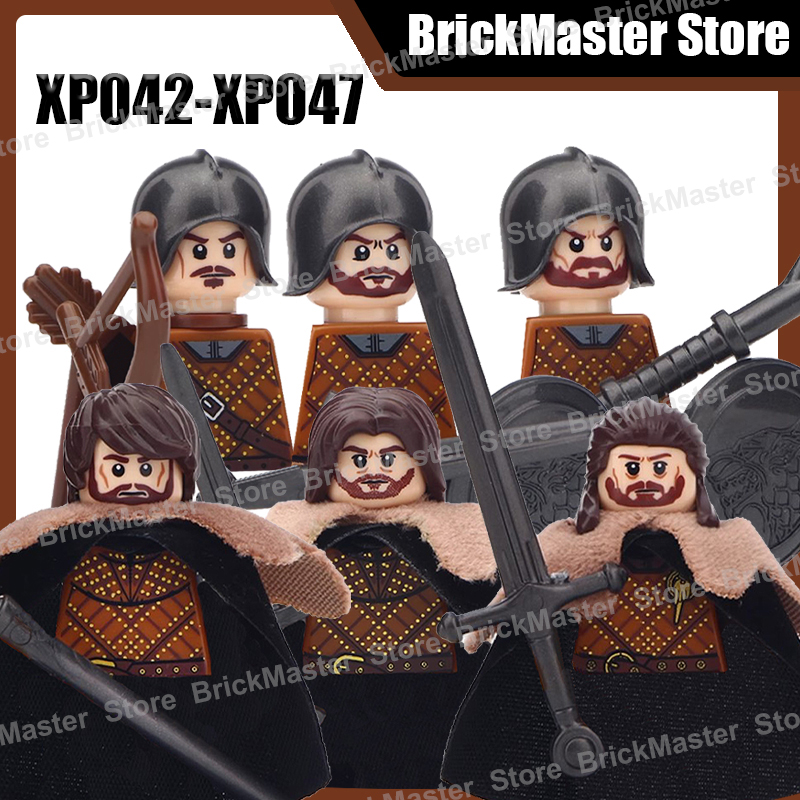 MOC Medieval Military Knight W - Lego Minifigure Holder บทวิจารณ์และราคา