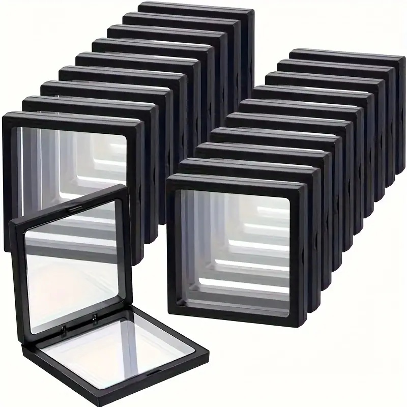20Pcs Clearview 3D Floating Di - Display Case Acrylic บทวิจารณ์และราคา