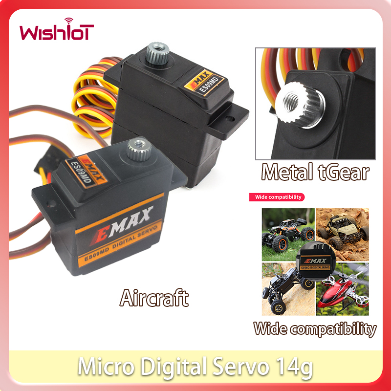 14g Micro Digital Servo ES09MD - Model Airplane Plastic บทวิจารณ์และราคา