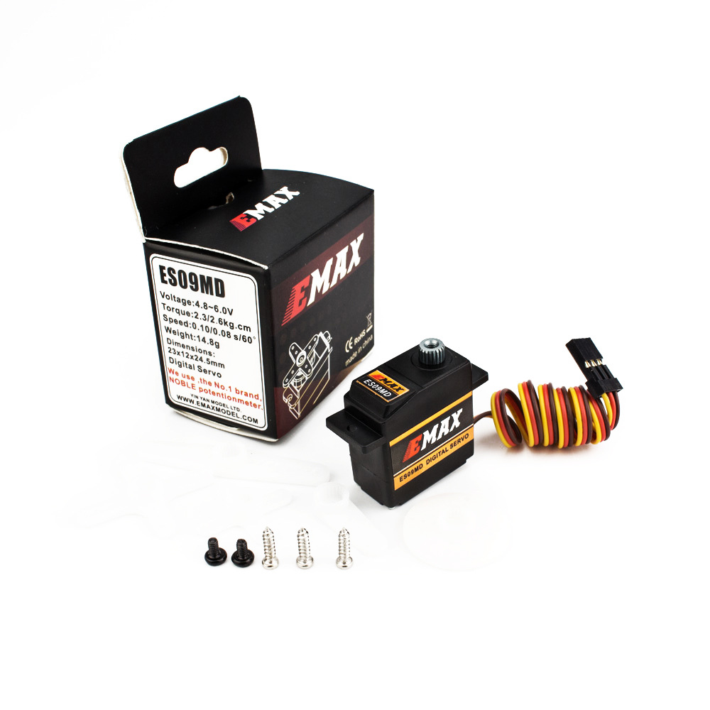 14g Micro Digital Servo ES09MD - Model Airplane Plastic บทวิจารณ์และราคา