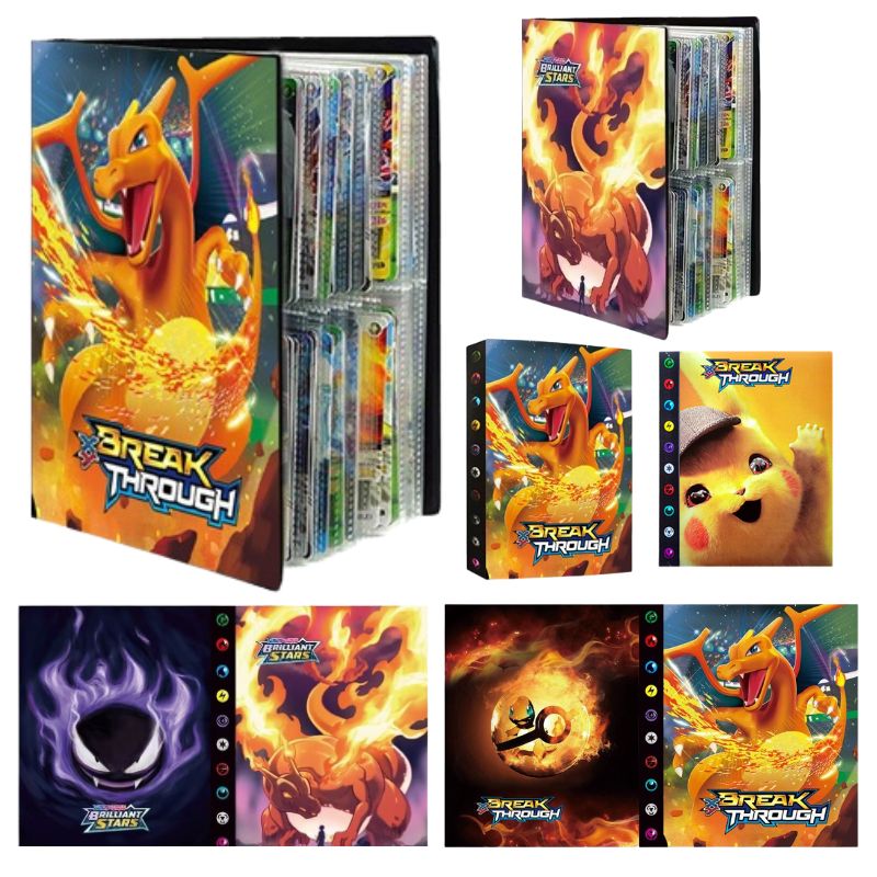 Pokemon Charizard Cards Album  - Pokemon Binder Card บทวิจารณ์และราคา