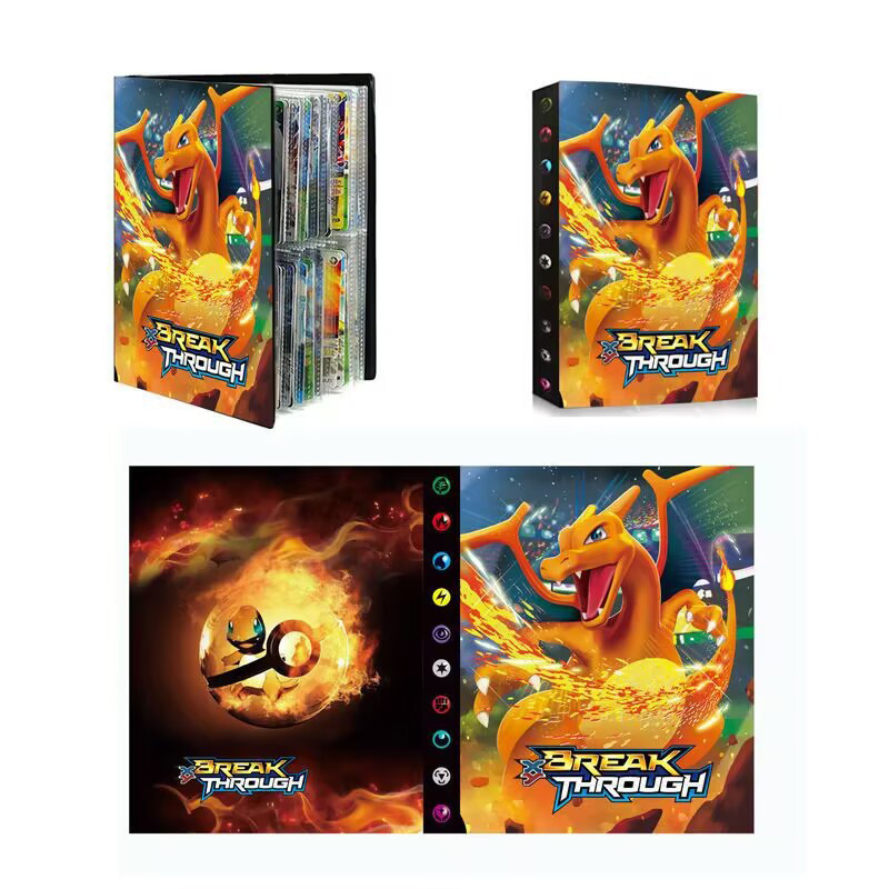 Pokemon Charizard Cards Album  - Pokemon Binder Card บทวิจารณ์และราคา