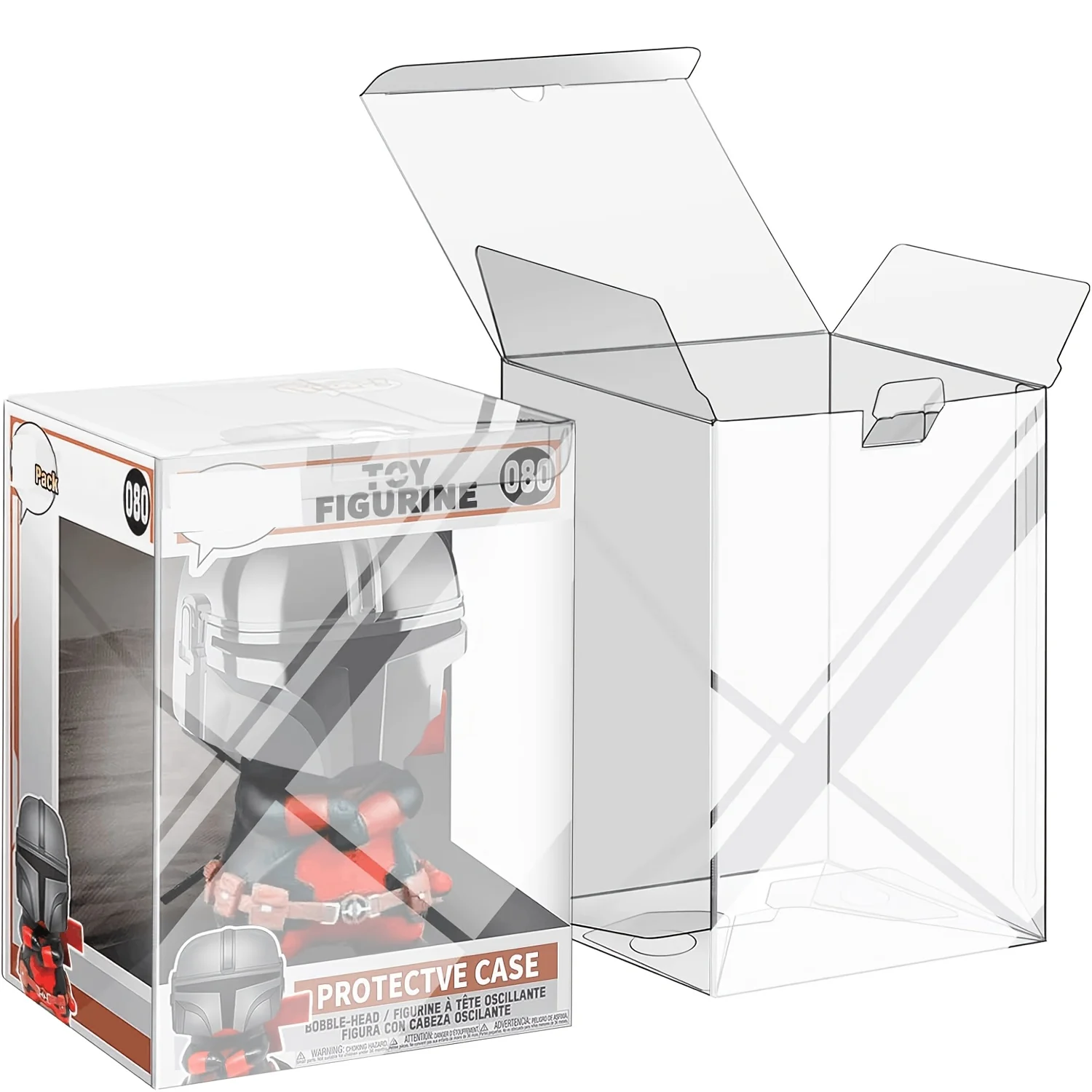 Clear Pop Display Case Compati - Funko Pop Protector บทวิจารณ์และราคา