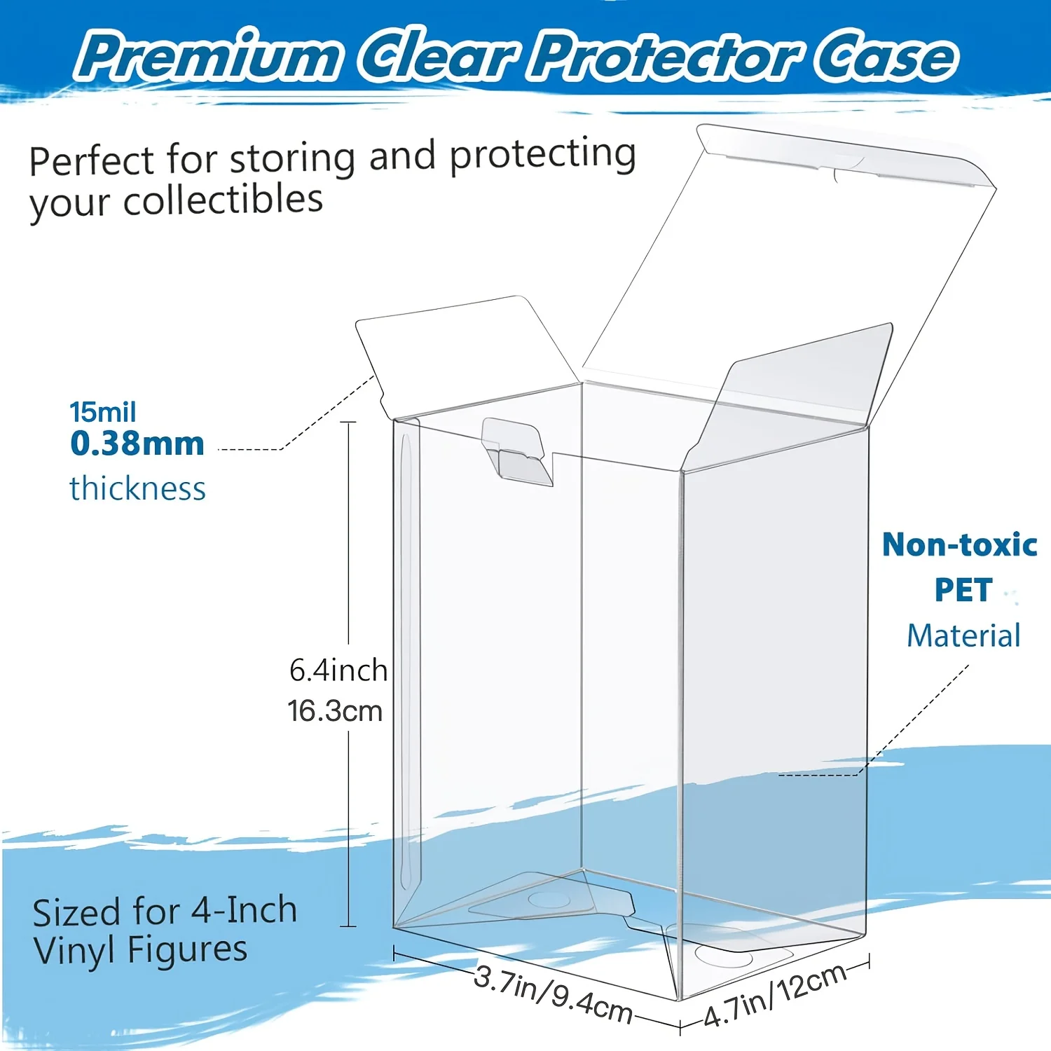 Clear Pop Display Case Compati - Funko Pop Protector บทวิจารณ์และราคา