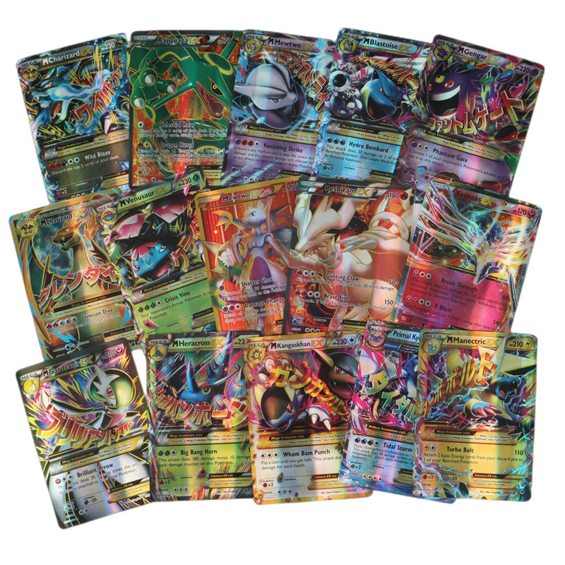 60/100Pcs English Pokemon Card - Pokemon Binder Card บทวิจารณ์และราคา