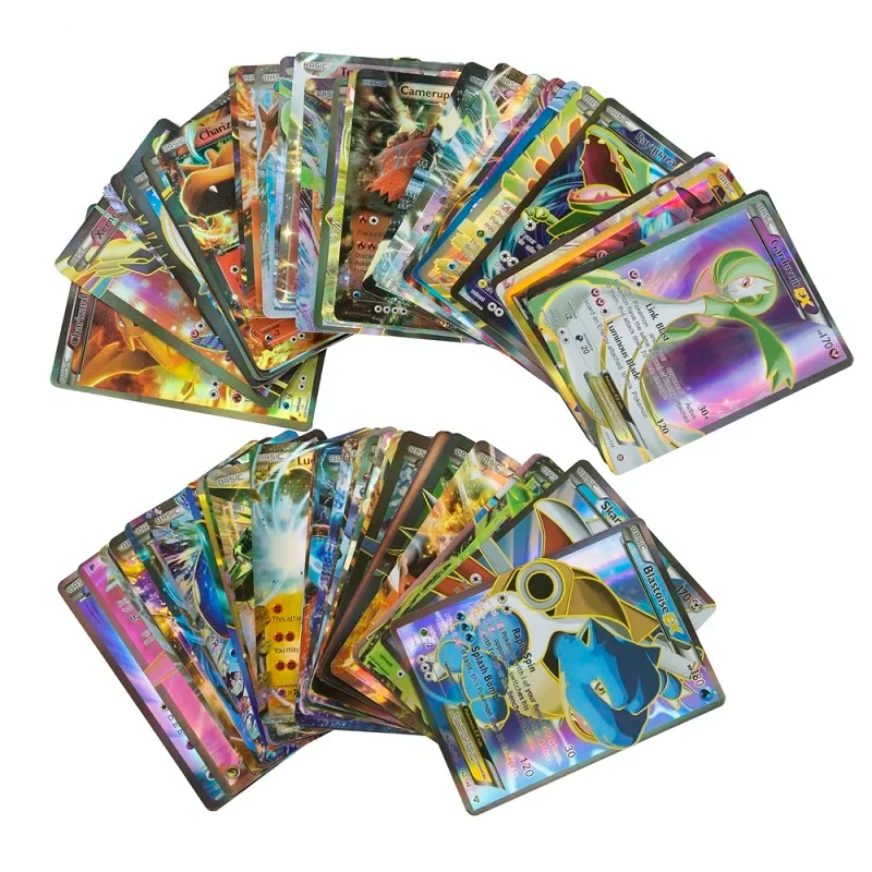 60/100Pcs English Pokemon Card - Pokemon Binder Card บทวิจารณ์และราคา