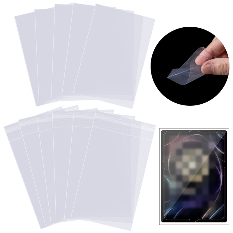 100/200pcs Card Sleeves 65x90m - Card Penny Sleeve บทวิจารณ์และราคา